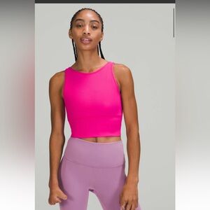 Lululemon power pivot tank ribbed